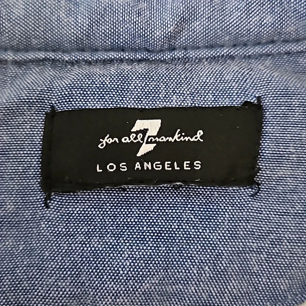 7 for all Mankind Boys heavyweight plaid jacket, size ?medium